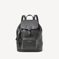 Small Backpack Black Milled Pebble