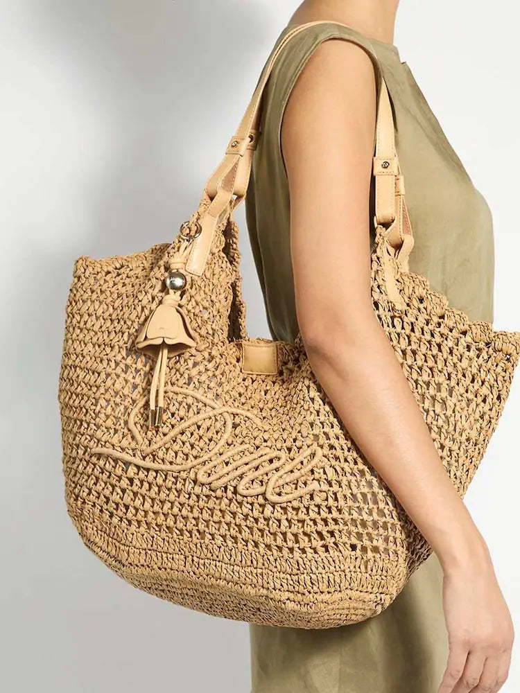 Natural Dewdrop Shoulder Bag