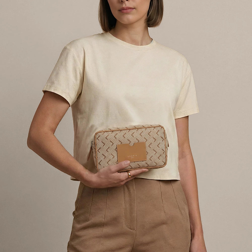 Travel Toiletry Bag in Premium Fabric